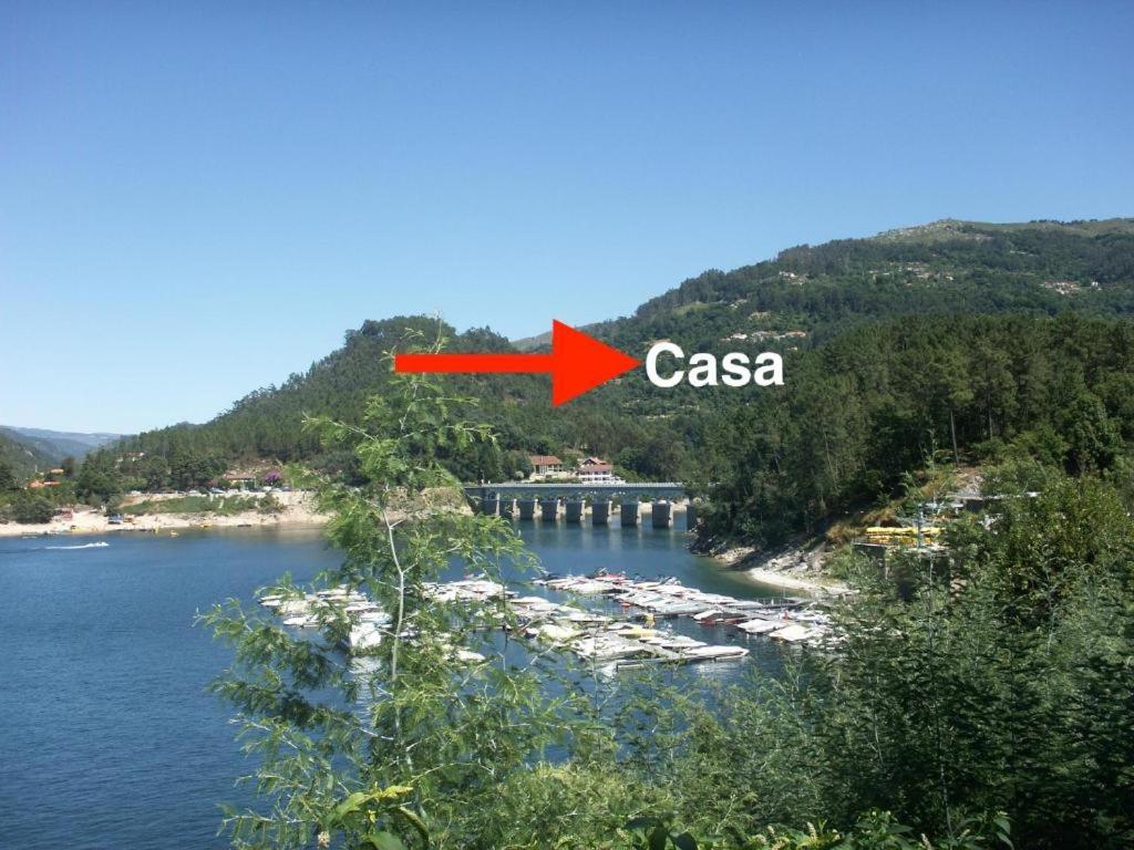 Casa De Casarelhos - Vistas Rio, Campo E Montanha - Lareira Apartment เจเรส ภายนอก รูปภาพ