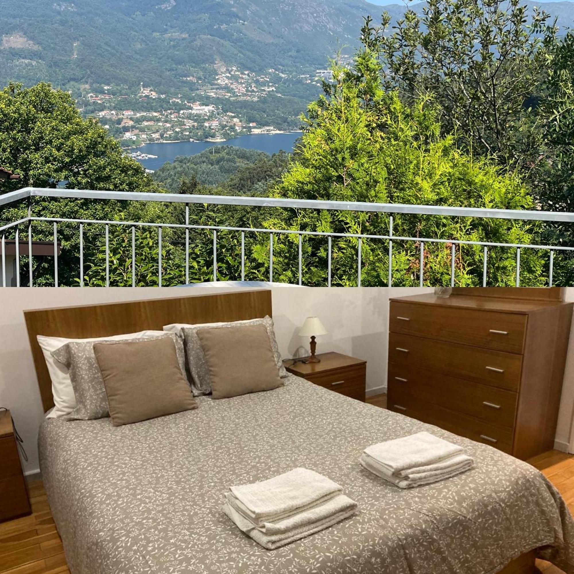 Casa De Casarelhos - Vistas Rio, Campo E Montanha - Lareira Apartment เจเรส ภายนอก รูปภาพ
